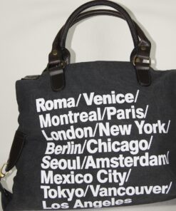 Alpkind Shopper Bag Metropole Schwarz